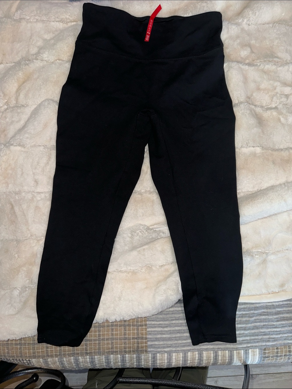 SPANX Black High-Rise Performance Leggings